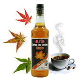 RIO Maple Coffee Syrup, Barista-Grade Maple Syrup For Coffee for Lattes & Macchiatos, Flavoring for Hot & Iced Drinks, Non-GMO, 700ml